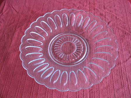 Üveg tányér 5 Ron/ Elkelt