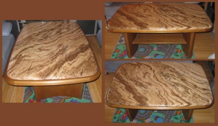 Márványlapos asztal 450 Ron/ Elkelt